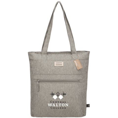 THE GOODS™ Recycled Work Anywhere Tote custom branded promotional totes