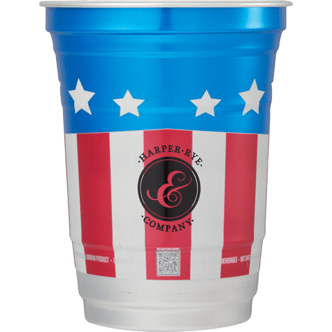 Top Cup by Ball™ America 250th Aluminum Cup 16oz custom branded promotional drinkware