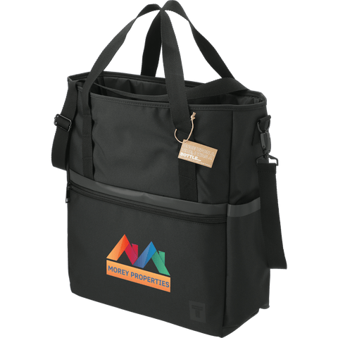 Tranzip Recycled Computer Tote custom branded promotional totes