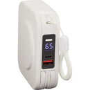 UL Listed 10,000 mAh MagClick™ Power Bank with Wall Plug 7122-28WH White (WH), supplier product view 6