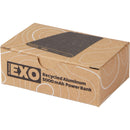 UL Listed Exo Recycled Aluminum 5000 mAh Power Bank 7122-10BK Black (BK), supplier product view 6