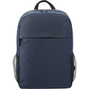 Urban 15" Laptop Backpack — Navy (NY) — blank front view