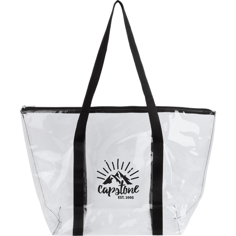 Urban Clear Tote custom branded promotional totes