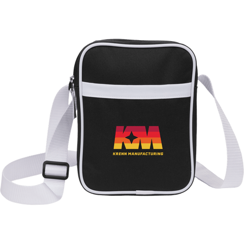 Varsity rPET Crossbody Bag custom branded promotional totes