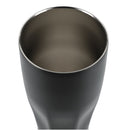 Victor 20 oz recycled insulated tumbler — Black — blank product view 37