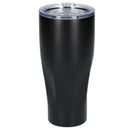 Victor 20 oz recycled insulated tumbler — Black — blank product view 39