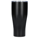 Victor 20 oz recycled insulated tumbler — Black — blank product view 41