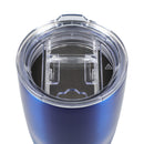 Victor 20 oz recycled insulated tumbler — Blue — blank product view 30