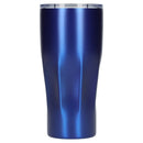 Victor 20 oz recycled insulated tumbler — Blue — blank product view 33