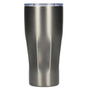 Victor 20 oz recycled insulated tumbler — Graphite — blank product view 25