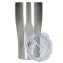 Victor 20 oz recycled insulated tumbler — Silver — blank product view 15