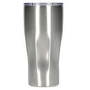 Victor 20 oz recycled insulated tumbler — Silver — blank product view 17