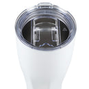 Victor 20 oz recycled insulated tumbler — White — blank product view 5