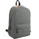 Vila Recycled 15" Computer Backpack — Graphite (GA) — blank right angle