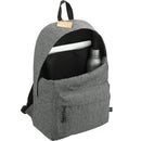 Vila Recycled 15" Computer Backpack — Graphite (GA) — blank right angle