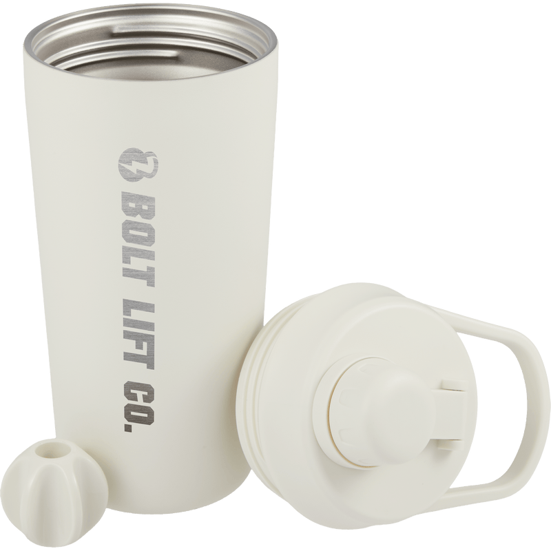 Wellable™ 20 oz Vacuum Insulated Shaker Bottle custom branded promotional drinkware