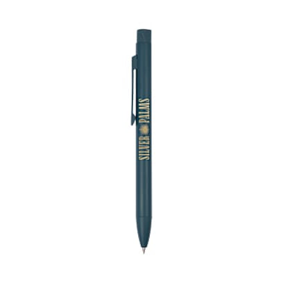 Wellable™ Recycled Brass Gel Pen custom branded promotional pens