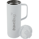 Whitney 20 oz Recycled Tall Tumbler with Flip Lid custom branded promotional drinkware