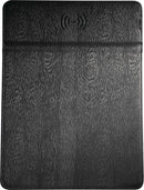 Wireless Charging Mouse Pad 1071-27 black blank front view