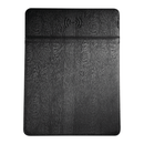Wireless Charging Mouse Pad 1071-27 black supplier template blank, deboss area at bottom center