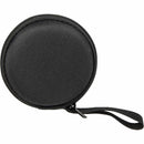 ZipSound USB-C Wired Earbuds with Microphone in Black — supplier blank back view