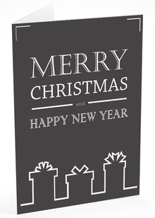 Folded Standard front — Holiday Cards - FT101