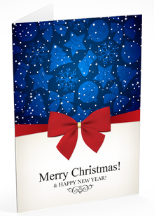 Folded Standard front — Holiday Cards - FT102