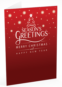 Folded Standard front — Holiday Cards - FT103