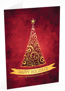 Folded Standard front — Holiday Cards - FT106