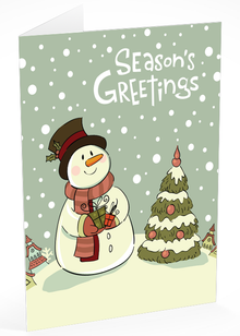 Folded Standard front — Holiday Cards - FT100