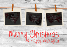 Flat Standard front — Photo Holiday Cards - PH109