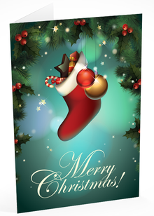 Folded Standard front — Holiday Cards - FT110