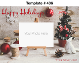 Photo Holiday Cards - Folded