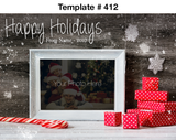 Photo Holiday Cards - Folded