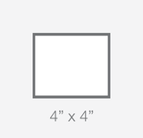 4"x4" - Square Postcards