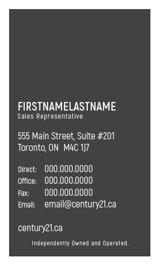 C21 Business Cards - 011