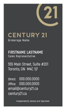 C21 Business Cards - 010