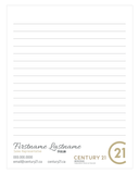 C21 Note Pads - 4.25" x 5.5" - Quarter Page 3 - New Era Print Solutions