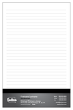 Sutton Notepads - 5.5" x 8.5" - Half Page 2