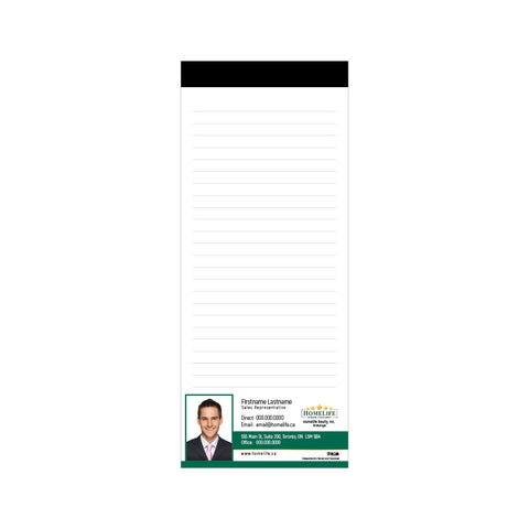 HomeLife Notepads - 3.5" x 8.5" - Slim 2
