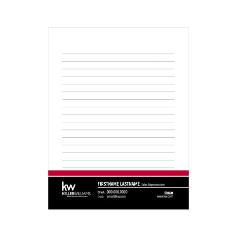 KW Notepads - 4.25" x 5.5" - Quarter Page 3