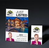 realtor business card and postcard -neps