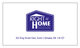 Right At Home Business Card Template - RAH-005