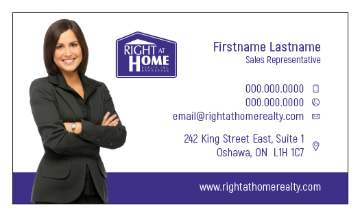 Right At Home Business Card Template - RAH-007