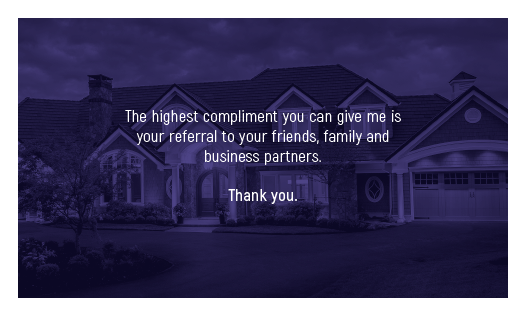 Right At Home Business Card Template - RAH-008