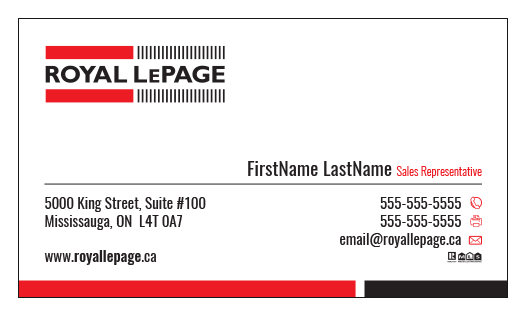 Royal LePage Business Cards - 002