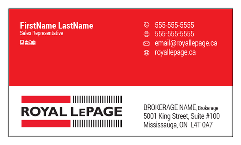 Royal LePage Business Cards - 006