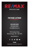 Remax Business Cards - 008