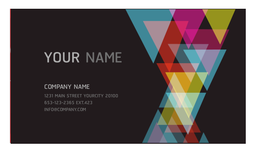 Business Card Template - HDS-31
