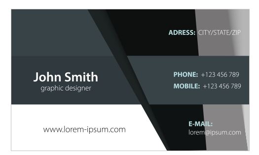 Business Card Template - HDS-34
